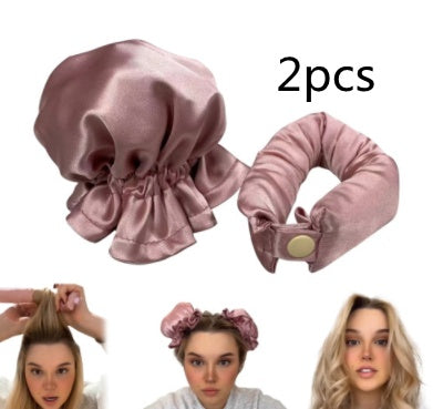 New Heatless Curl Stick With Cloth Cover Cute Ball Head Hair Curler Headband Hair Rollers Wave Form Curling Rod Hair Style Tools Gadgets New Heatless Curl Stick With Cloth Cover Cute Ball Head Hair Curler Headband Hair Rollers Wave Form Curling Rod Hair Style Tools Gadgets
